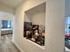 Hallway niche showcasing decor items, adding character and charm to the home's interior at 5422 Nestled Moon Ct, Las Vegas, NV 89131