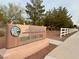 City of Las Vegas Teton Trails Park signage with desert landscape and white fencing at 5422 Nestled Moon Ct, Las Vegas, NV 89131