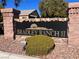 Neighborhood sign for Bradley Ranch II on a sunny day, surrounded by desert landscaping at 5422 Nestled Moon Ct, Las Vegas, NV 89131