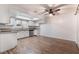 Clean kitchen featuring stainless steel appliances and white cabinetry at 6711 W Charleston Blvd # 2, Las Vegas, NV 89146