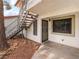 Private outdoor patio with security gate and ample room for seating at 6711 W Charleston Blvd # 2, Las Vegas, NV 89146
