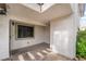 Cozy outdoor patio space with window, perfect for relaxing or entertaining at 6711 W Charleston Blvd # 2, Las Vegas, NV 89146