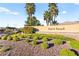 Wyeth Ranch community sign with lush landscaping and palm trees at 6907 May Basket Ave, Las Vegas, NV 89131
