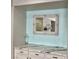 Butler's pantry with white marble counters and drawers with hardware at 7020 Puetollano Dr, North Las Vegas, NV 89084