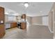 A bright, open kitchen featuring stainless steel appliances and a breakfast bar at 7200 Pirates Cove Rd # 1011, Las Vegas, NV 89145