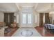 Bright foyer with tile flooring, chandelier, and lots of natural light at 8356 Shady Lady Ct, Las Vegas, NV 89131