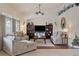Comfortable living room with neutral tones and stylish decor at 8356 Shady Lady Ct, Las Vegas, NV 89131