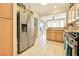Spacious kitchen featuring stainless steel appliances, granite countertops and an open layout at 9921 Woodhouse Dr, Las Vegas, NV 89134