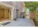 Private patio area featuring access to the home's interior, as well as a gated entrance at 10159 Tumbling Tree St, Las Vegas, NV 89183
