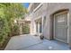 Private outdoor patio with access to the home, perfect for relaxing or entertaining at 10159 Tumbling Tree St, Las Vegas, NV 89183