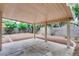 Covered patio with decorative gravel at 1124 Coral Rainbow Ave, Las Vegas, NV 89123