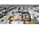 An aerial view of a residential neighborhood, highlighting the density of housing and the layout of streets at 2544 Sable Ridge St, Henderson, NV 89044