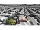 An aerial view of a residential neighborhood, showcasing the uniformity of the homes and their proximity to each other at 2544 Sable Ridge St, Henderson, NV 89044
