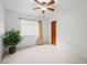 Bedroom with a window and a potted plant at 2736 Huber Heights Dr, Las Vegas, NV 89128