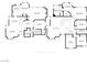 Detailed floor plan showcasing layout of this home's living spaces, bedrooms, and bathrooms at 2736 Huber Heights Dr, Las Vegas, NV 89128