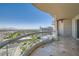 Relax on this spacious balcony with stunning views of the city and landscape at 2777 Paradise Rd # 2701, Las Vegas, NV 89109
