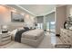Serene bedroom with city views, soft lighting, and neutral tones at 2777 Paradise Rd # 2701, Las Vegas, NV 89109