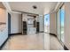 Elegant dining area with built-in wine storage and views of the Las Vegas Strip at 2777 Paradise Rd # 2701, Las Vegas, NV 89109
