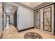 Elegant foyer features decorative doors, marble floors, and sophisticated design at 2777 Paradise Rd # 2701, Las Vegas, NV 89109