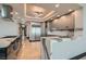 Modern kitchen with stainless steel appliances and marble countertops at 2777 Paradise Rd # 2701, Las Vegas, NV 89109