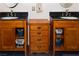 A centrally positioned dresser adds character to the bathroom's dual vanity setup at 2822 La Palma Dr, Laughlin, NV 89029