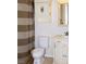 Full bathroom with neutral color scheme, vanity, and wall cabinet at 2822 La Palma Dr, Laughlin, NV 89029