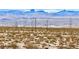 A distant view shows nearby mountains, power lines, and sparse vegetation on a bright day at 2822 La Palma Dr, Laughlin, NV 89029
