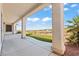 Covered patio with a view of the mountains at 2868 Foxtail Creek Ave, Henderson, NV 89052