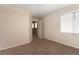 Bedroom with plush carpeting and neutral paint at 3120 Inlet Bay Ave, North Las Vegas, NV 89031
