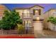 Charming two-story home featuring a balcony, well-maintained landscaping, and a one car garage at 3619 Hat Rock Ct, Las Vegas, NV 89129