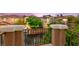A home as seen from a balcony, in a residential neighborhood at 3619 Hat Rock Ct, Las Vegas, NV 89129