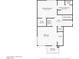 Detailed second-floor plan with bedrooms, bathrooms, closets, and a balcony at 3619 Hat Rock Ct, Las Vegas, NV 89129