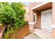 Charming home entrance with a landscaped yard, inviting front door, and cozy ambiance at 3619 Hat Rock Ct, Las Vegas, NV 89129