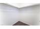 A white, simple closet with shelf and rod, providing ample storage space at 4321 Stockbridge St, Las Vegas, NV 89115