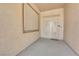 Enclosed home entrance for additional protection and a welcome mat that says 'Home Sweet Home' at 439 Pelican Bay Ct, Henderson, NV 89012
