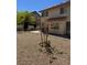 Backyard view with desert landscaping at 5024 Saint Annes Dr, Las Vegas, NV 89149