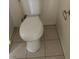 Enclosed Toilet in the bathroom with tile flooring and neutral walls at 5024 Saint Annes Dr, Las Vegas, NV 89149