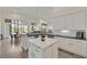 Spacious kitchen featuring an island, lots of light and modern appliances at 512 Pima Canyon Ct, Las Vegas, NV 89144