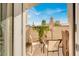 Charming patio area featuring outdoor seating and a serene ambiance, ideal for enjoying morning coffee or evening relaxation at 5142 Southern Hills Ln, Las Vegas, NV 89113