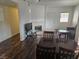 Living room features include a fireplace and hardwood flooring at 5250 S Rainbow Blvd # 1140, Las Vegas, NV 89118