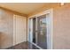 Outdoor patio showcasing a sliding door with nice patio flooring at 5383 Indian River Dr # 323, Las Vegas, NV 89103