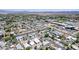 This aerial view shows the community surrounding the property at 663 D Ave, Boulder City, NV 89005