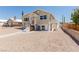 This home features fresh exterior paint and an inviting entryway at 663 D Ave, Boulder City, NV 89005