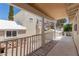 View of the exterior side porch showcasing the outdoor space at 663 D Ave, Boulder City, NV 89005