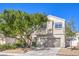 Attractive two-story home boasting a well-maintained lawn, inviting curb appeal and a two-car garage at 6649 Maple Mesa St, North Las Vegas, NV 89084