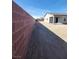 Spacious backyard featuring block wall offering privacy and security at 73 Hawk Ave, Pahrump, NV 89060