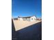 Wide open backyard providing ample space to customize outdoor living area at 73 Hawk Ave, Pahrump, NV 89060