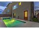 Enjoy a private backyard with a pool and spa, perfect for entertaining or relaxing in the evening at 8092 Haywood Estate Ave, Las Vegas, NV 89113