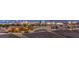 Amazing rooftop view with illuminated Las Vegas skyline at 8092 Haywood Estate Ave, Las Vegas, NV 89113