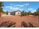 Charming single-story home features a three-car garage, low-maintenance landscaping, and an American flag at 8125 Soledad Canyon St, Las Vegas, NV 89131